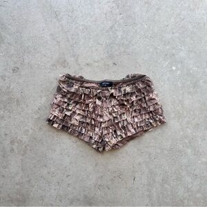 Outcast Bayley Combat Camo Mini Shorts